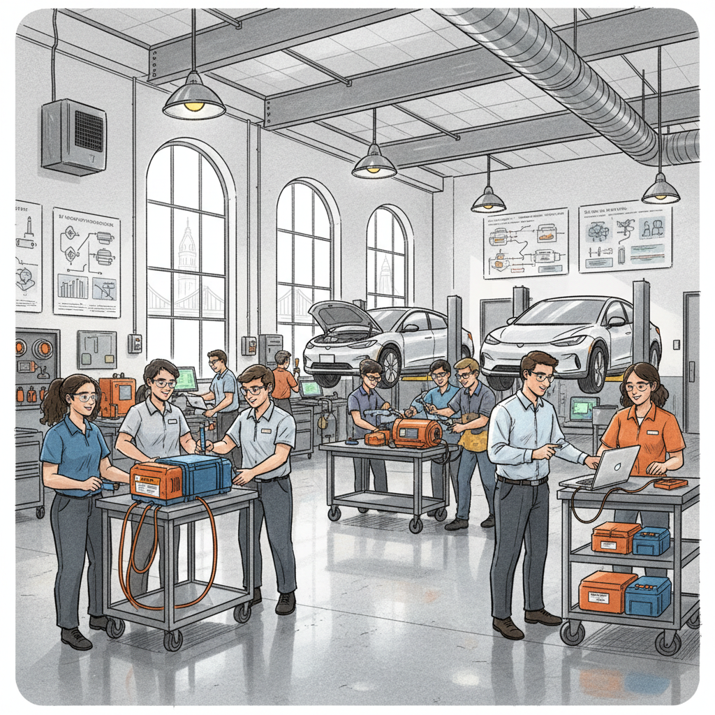 Philadelphia College Launches EV Training for Future