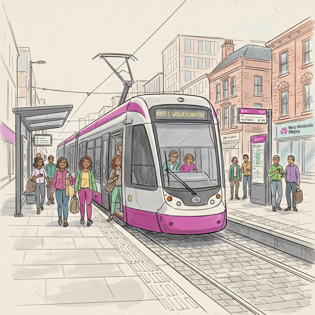 West Midlands Metro Delivers 8-Minute Service