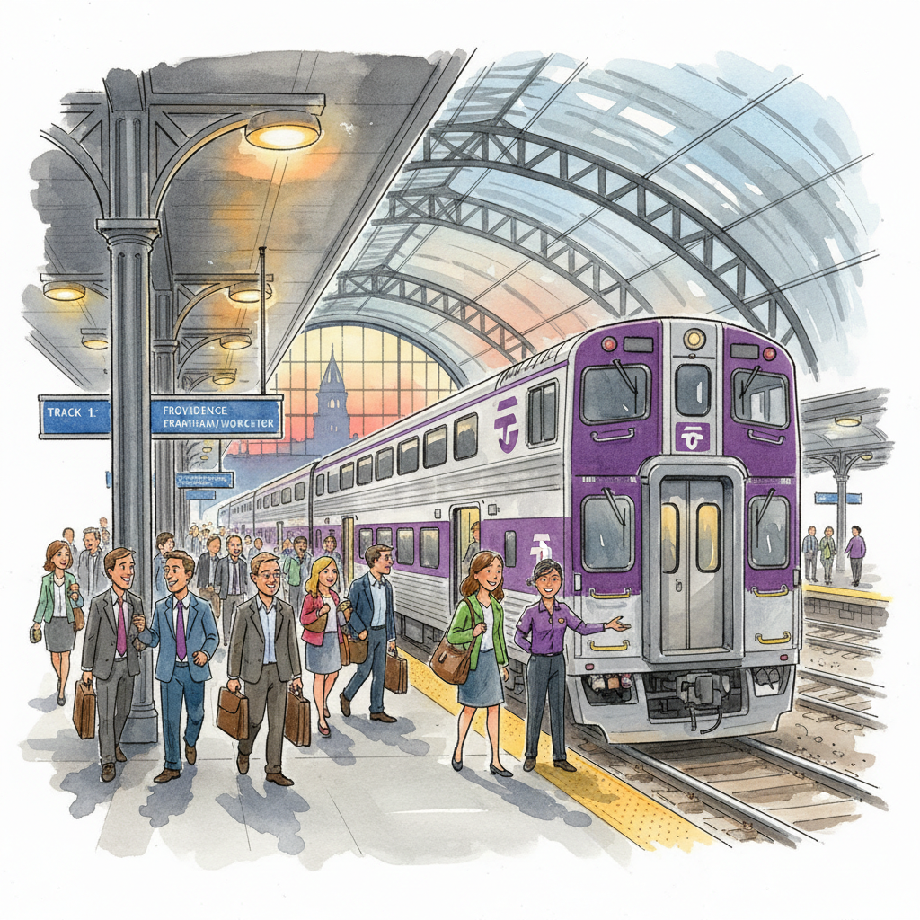 Boston South Station Delays Clear, Service Restored