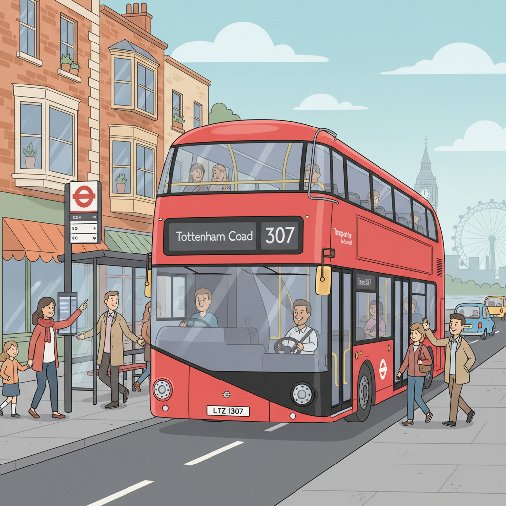 London Route 307 Runs Smoothly, Feedback Improves Service