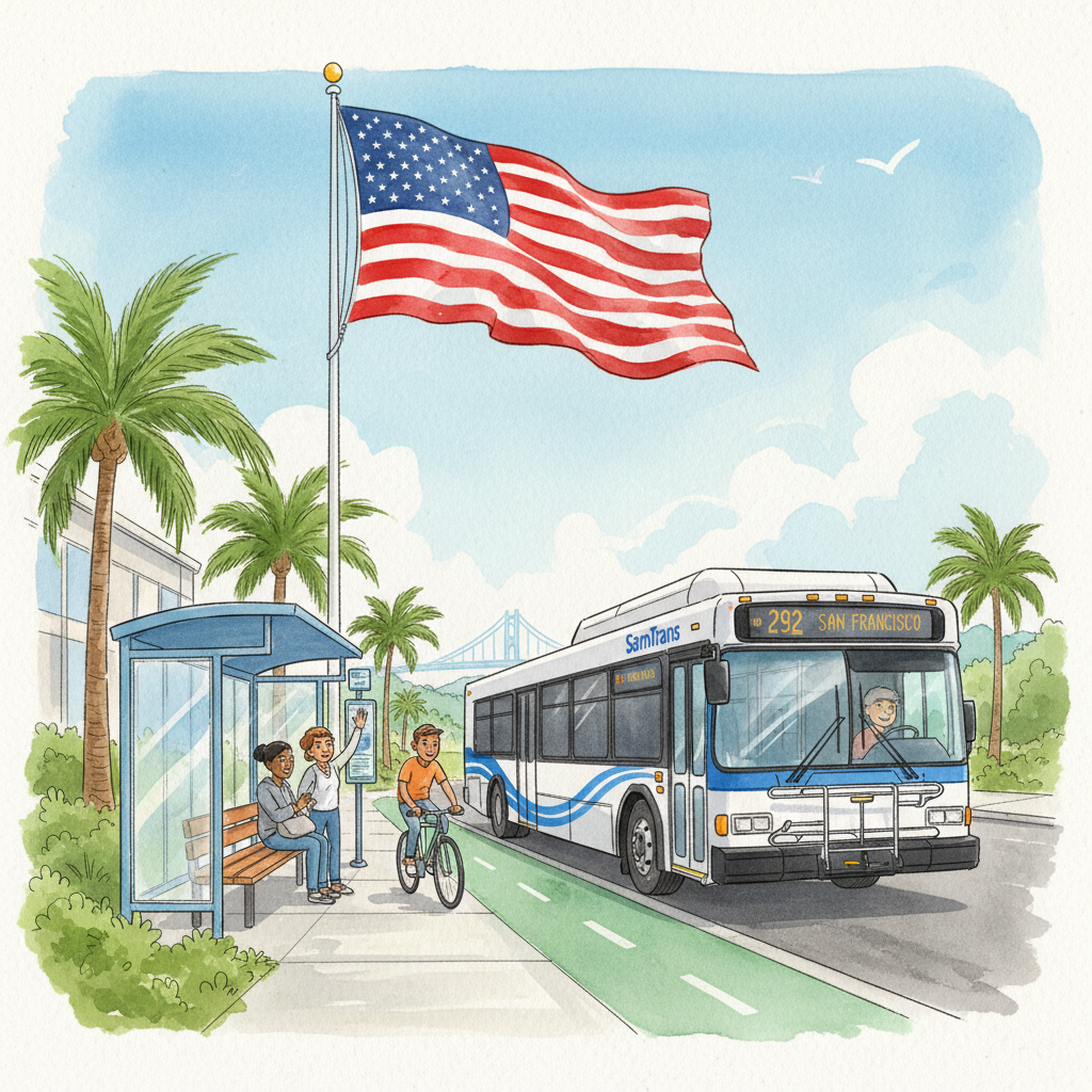 SamTrans Honors Veterans Serving SF Transit