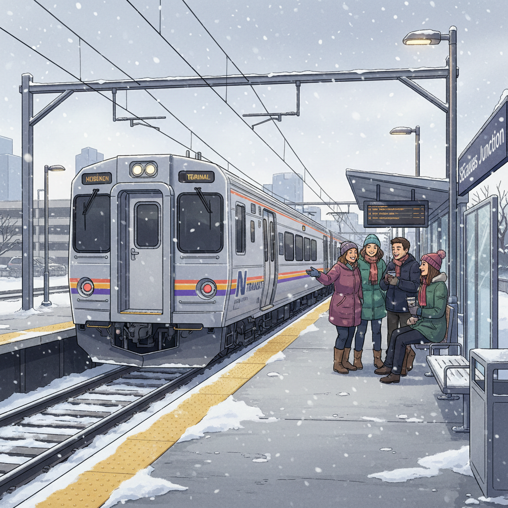 NJ Transit Adapts Rail Service for Storm Safety
