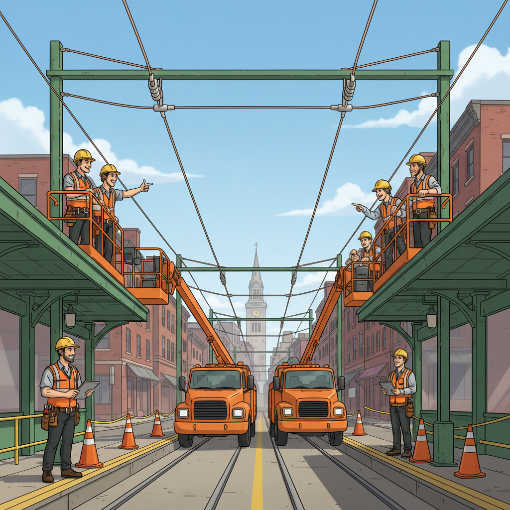 Boston Green Line Upgrades 1890s Infrastructure