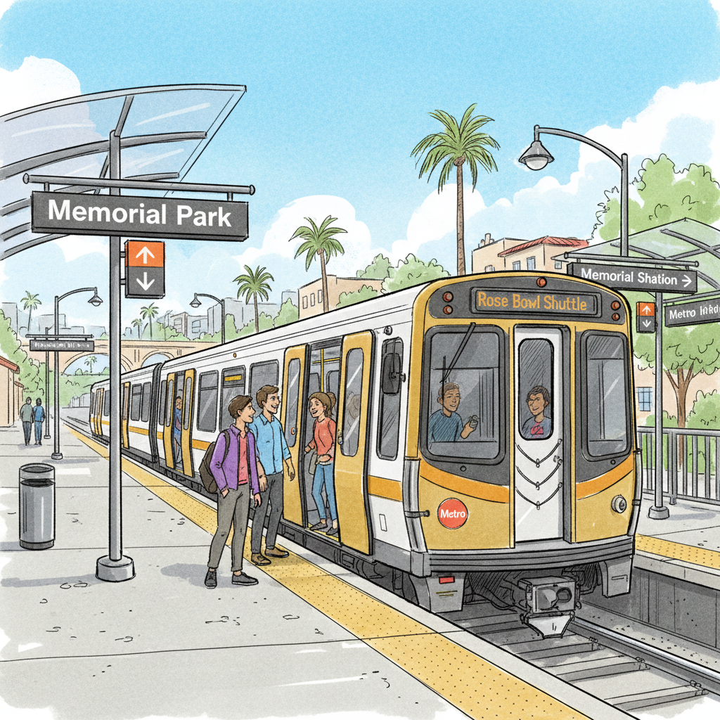 LA Metro A Line Eases Rose Bowl Event Access
