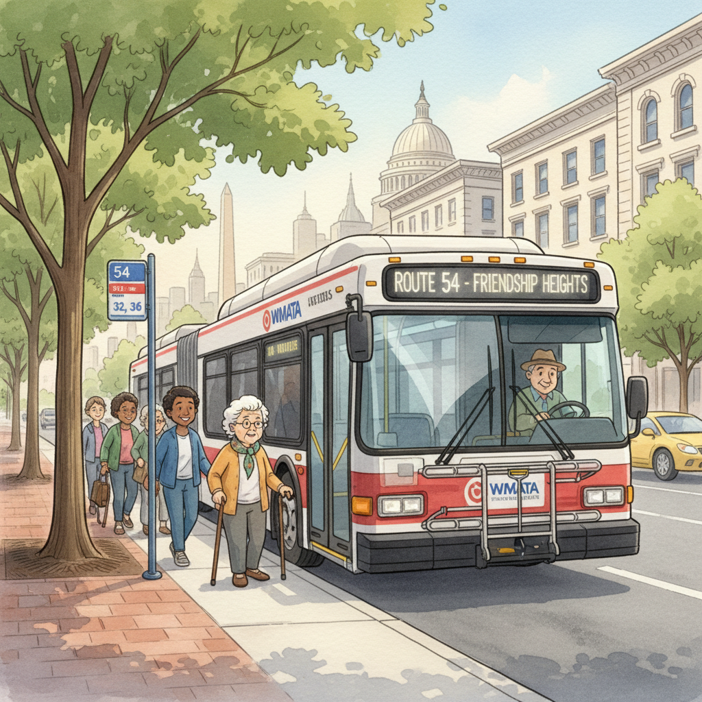 DC-Maryland-Virginia Metro Seniors Embrace Half-Price Transit