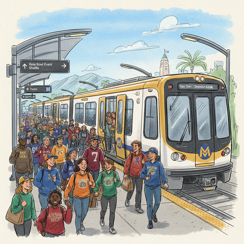 LA Metro Brings Rose Bowl Joy to Riders