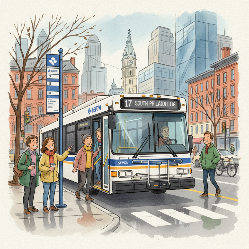 Philadelphia Transit Gets Warmer Weather Relief