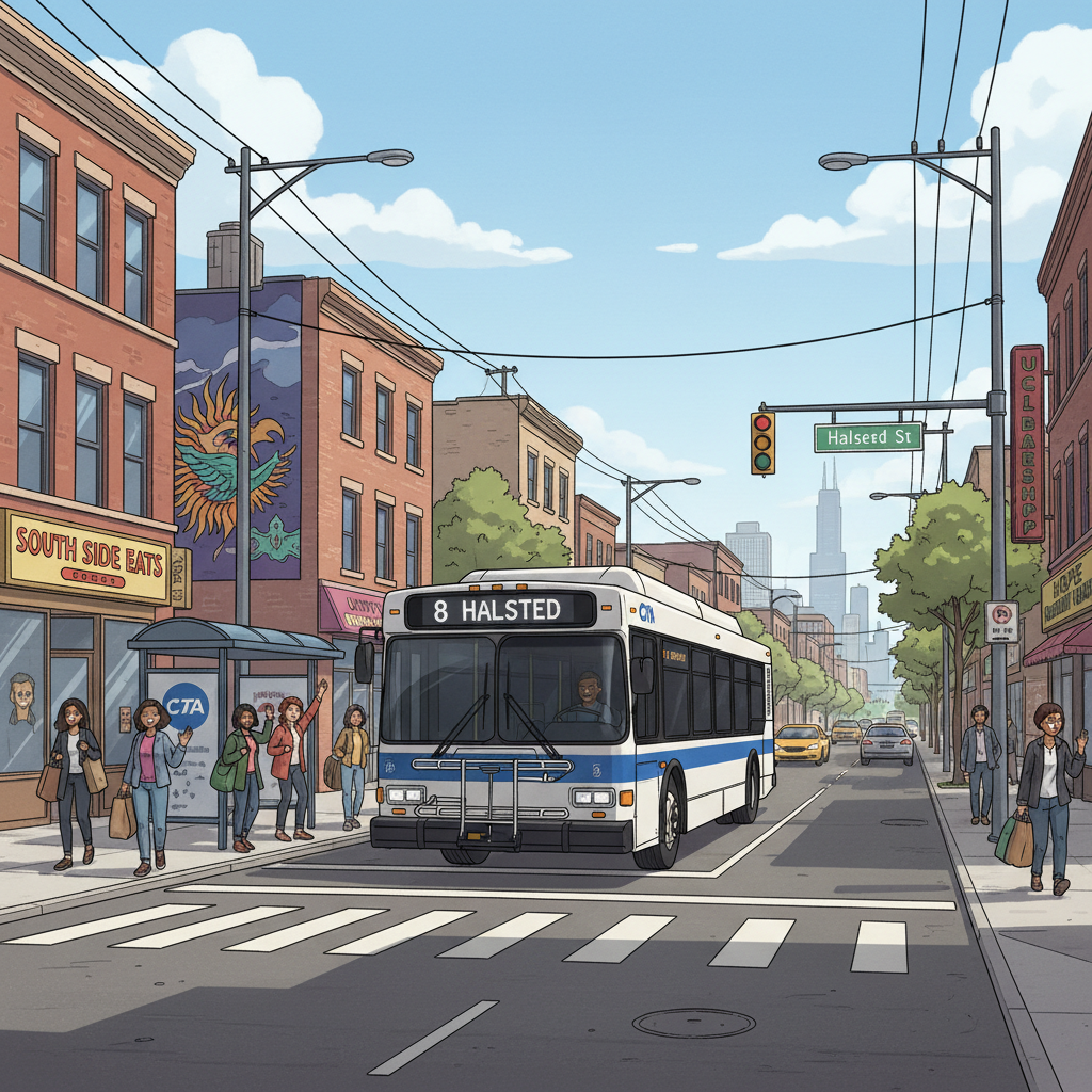 Chicago Route 43 Adjusts — CTA Adapts Service