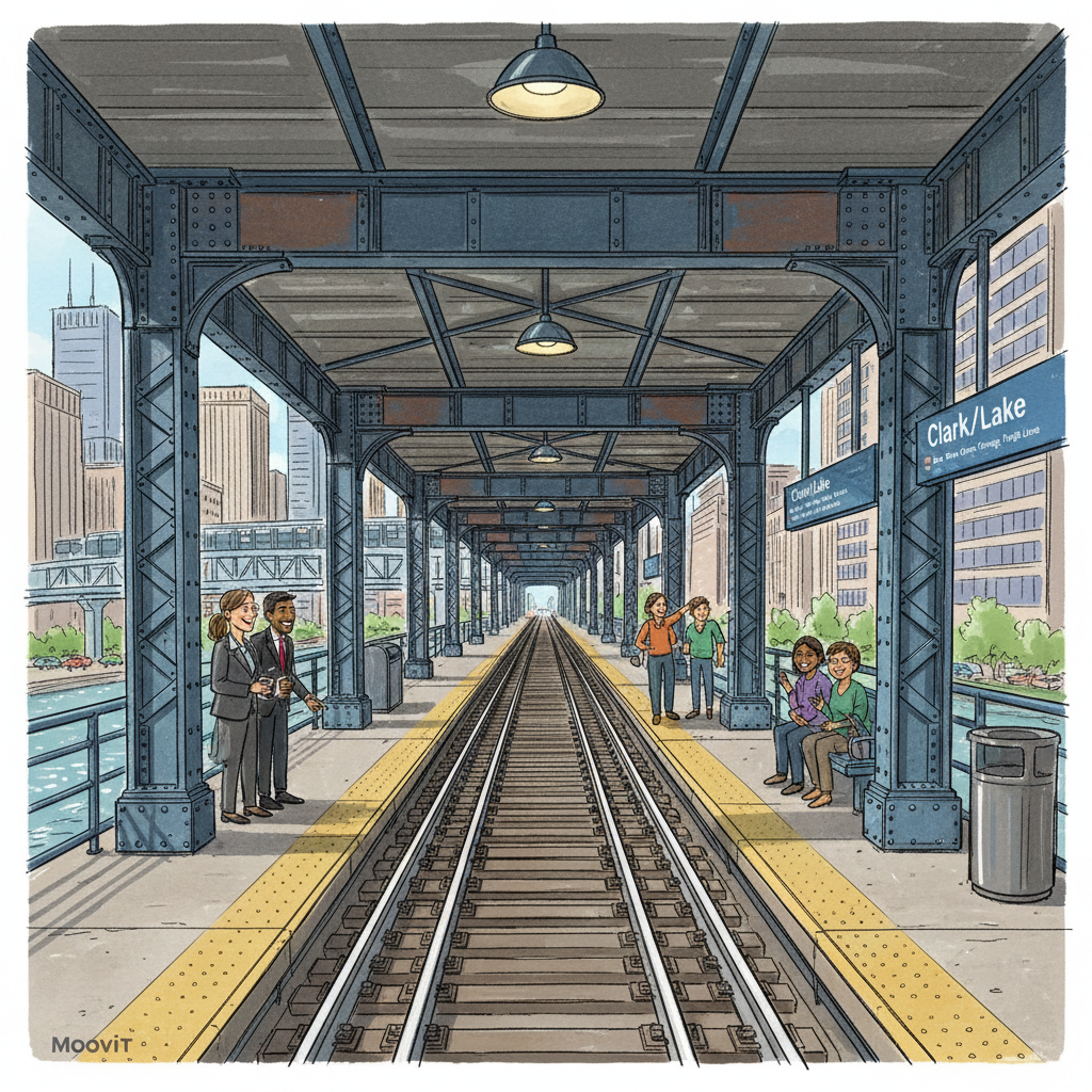 Chicago CTA Working to Restore Clark/Lake Access