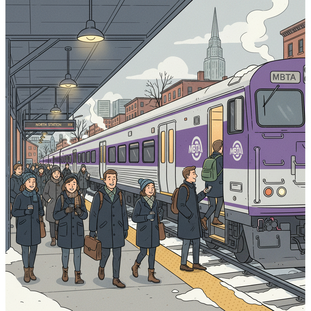 Boston MBTA Adds Staff to Help Winter Commuters