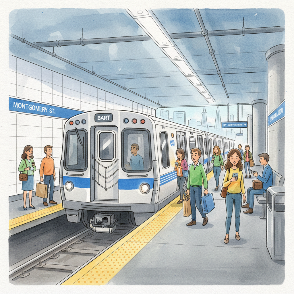 SF BART Offers Free Rides to Celebrate Transit Month