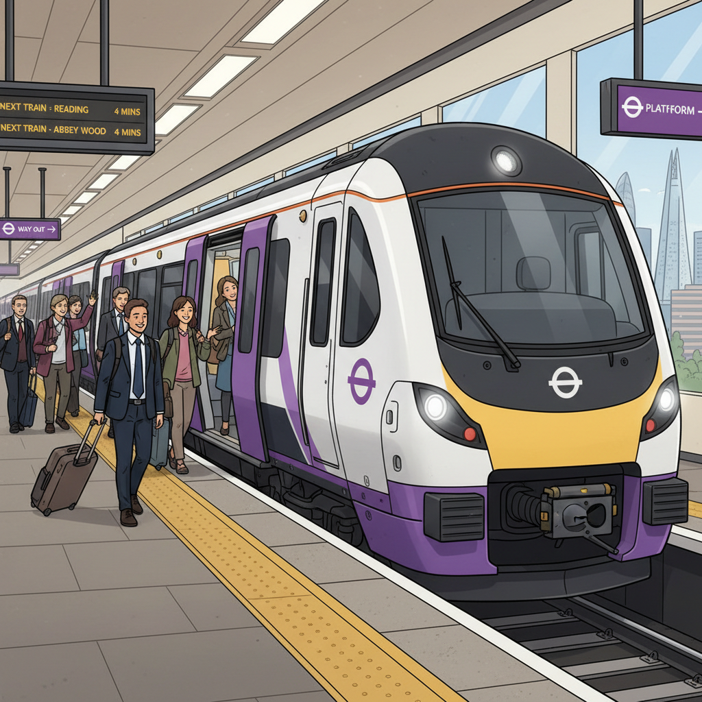 Elizabeth Line Display Glitch Sparks Quick Response