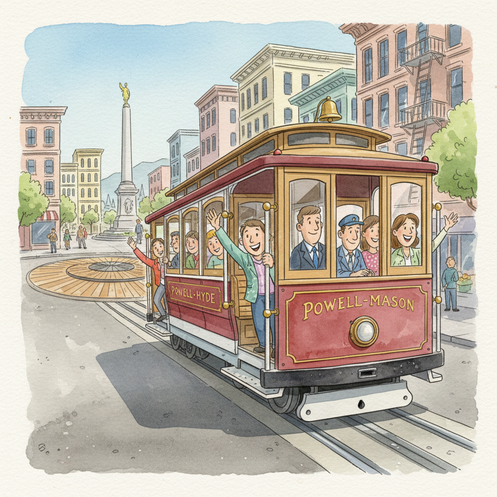 SF Cable Cars Back in Motion After Brief Pause