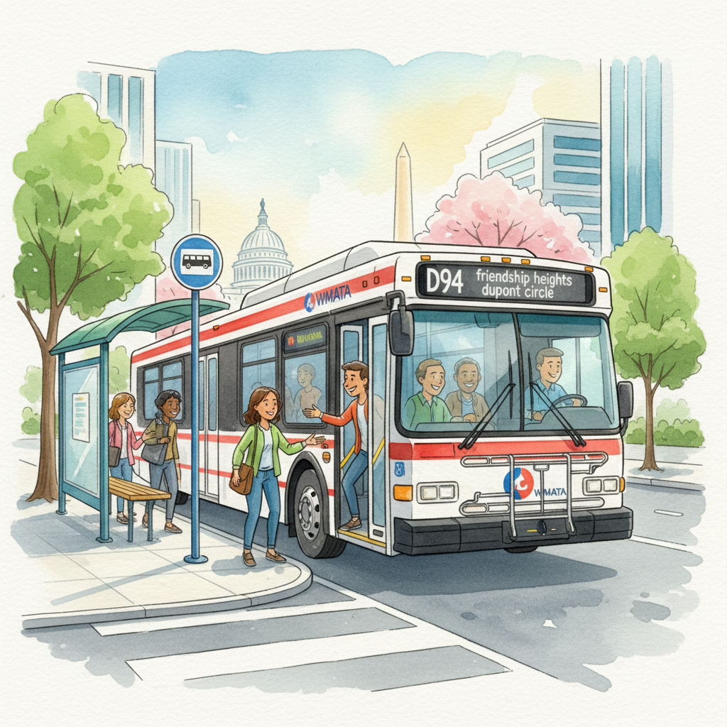 DC Metro Investigates D94 Stop Issue, Seeks Fix