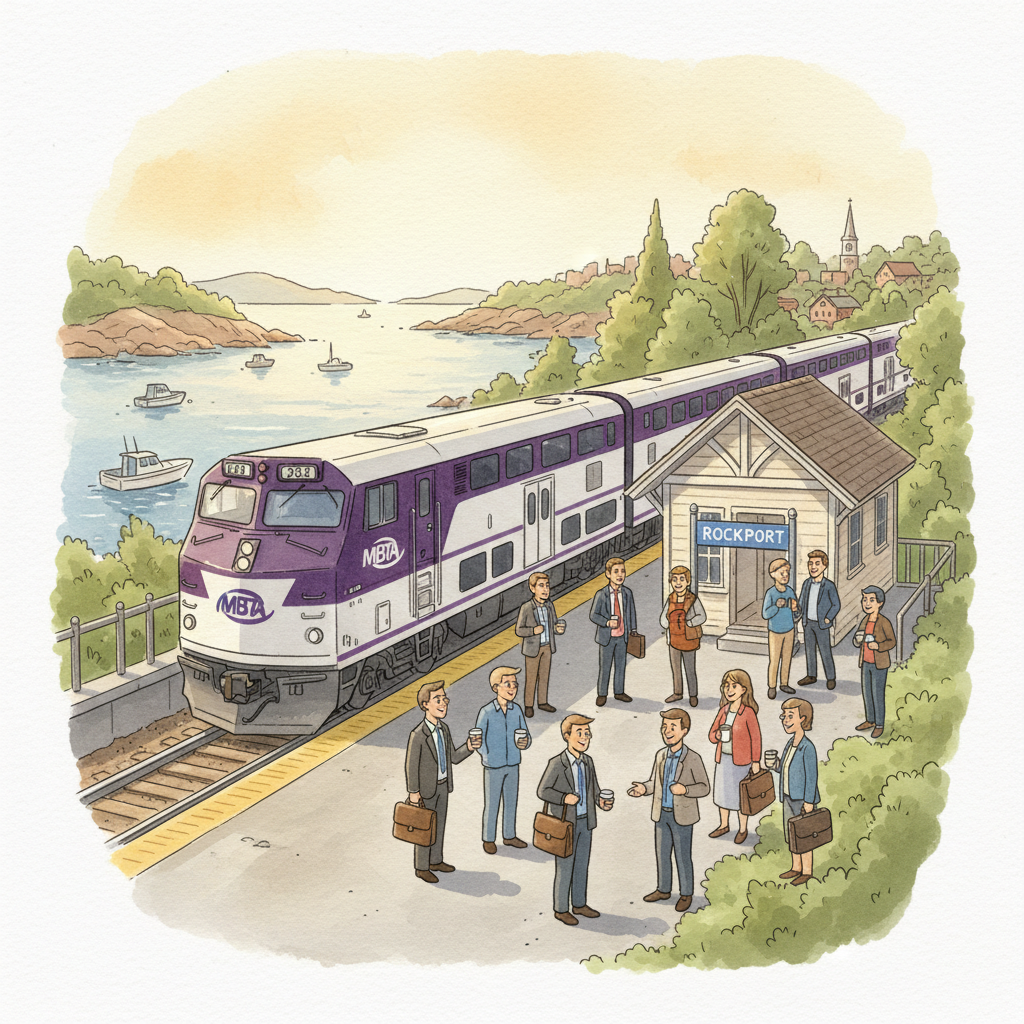 Boston MBTA Adapts After Rockport Line Disruption