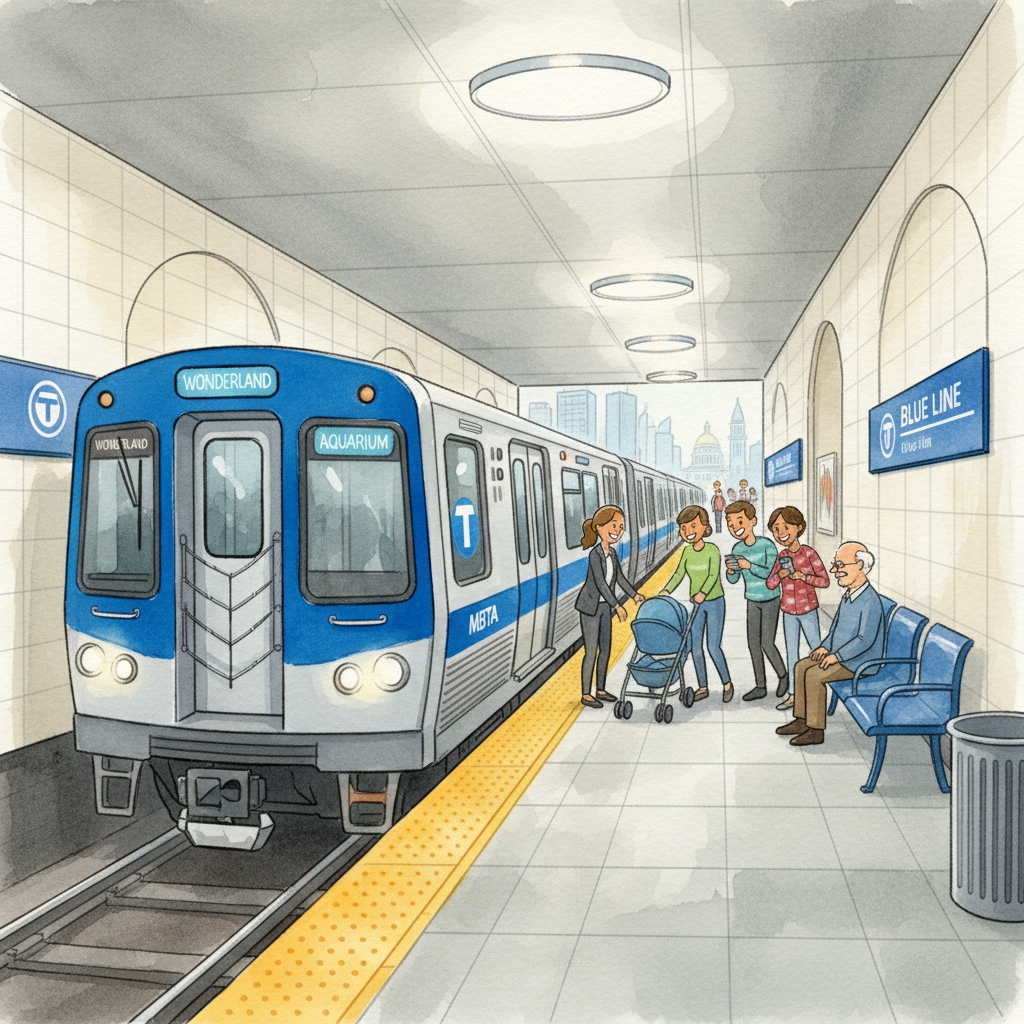 Boston Blue Line Adapts Service with Shuttle Buses