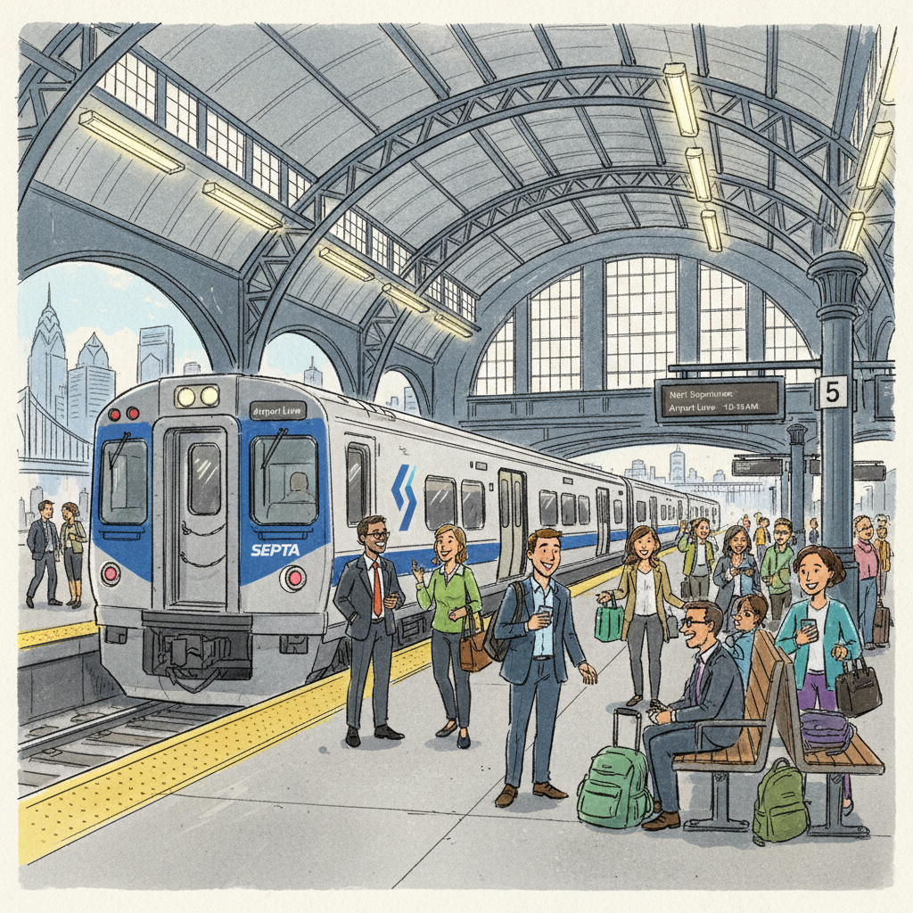 Philadelphia Train Delay Managed With Real-Time Data