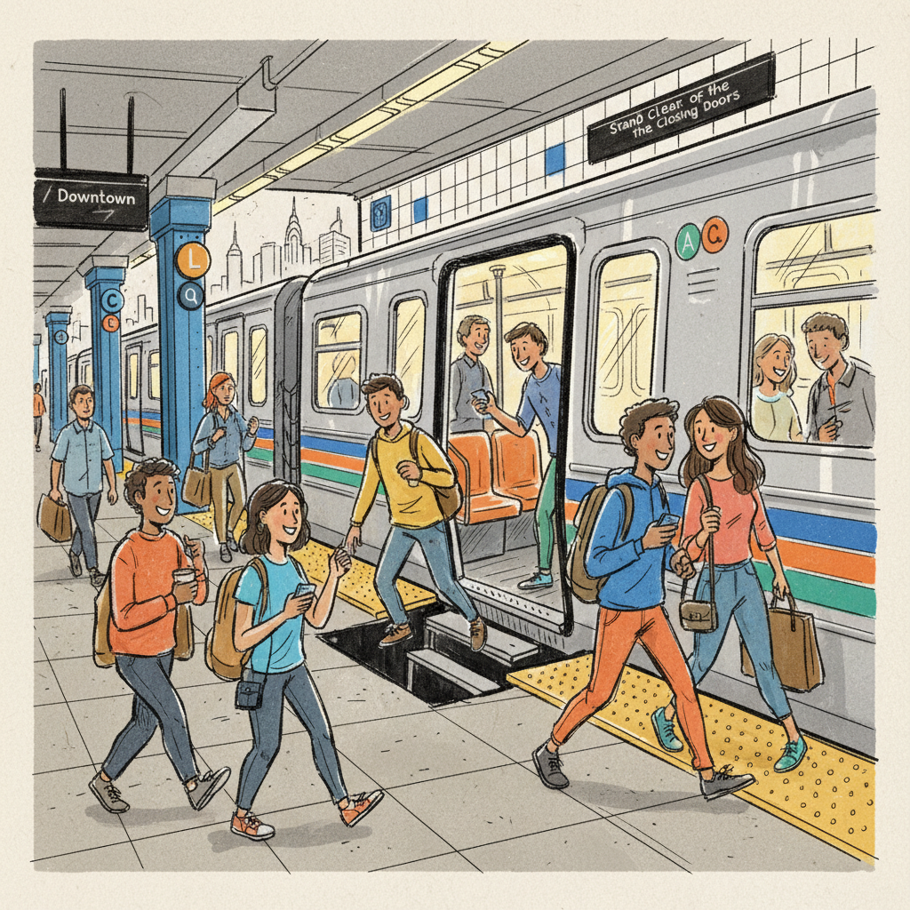 NYC Riders Help Keep Trains Moving With One Simple Action