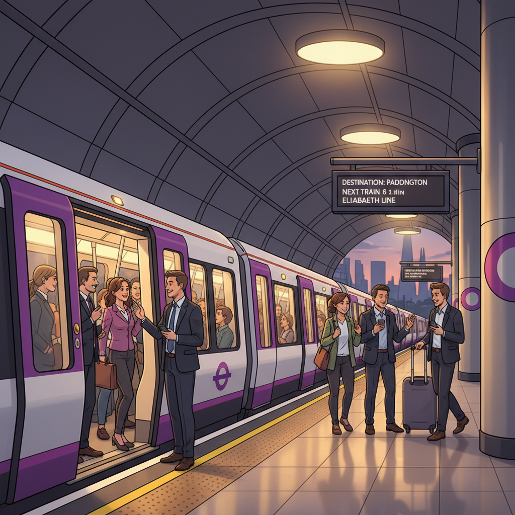 Elizabeth Line Adapts Service for West Ealing Works