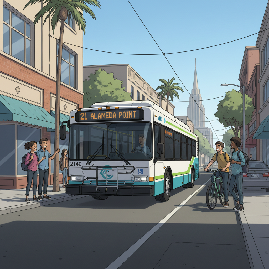 Oakland Transit Adapts Route to Keep Riders Safe
