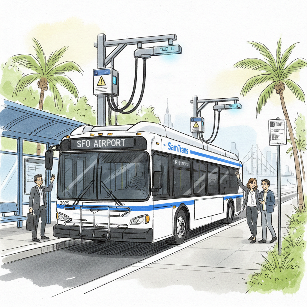 SamTrans Expands Electric Fleet Toward Zero-Emission Future