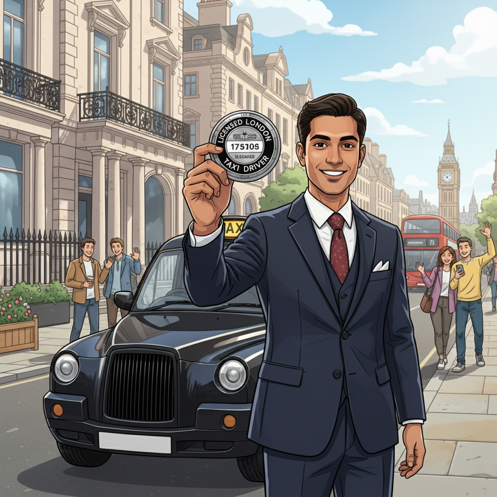London Driver Earns Taxi License at 21