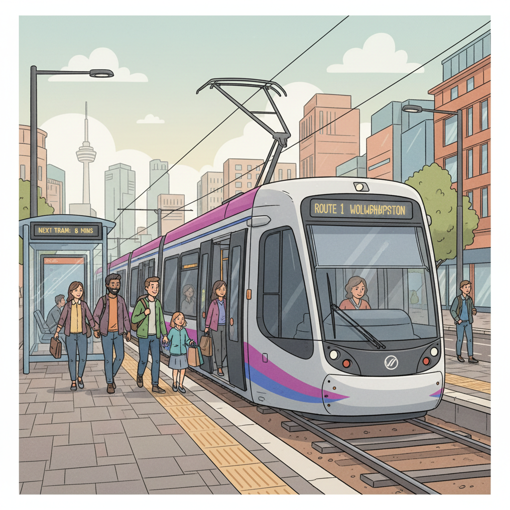 West Midlands Metro Accepts Rail Tickets on Key Route