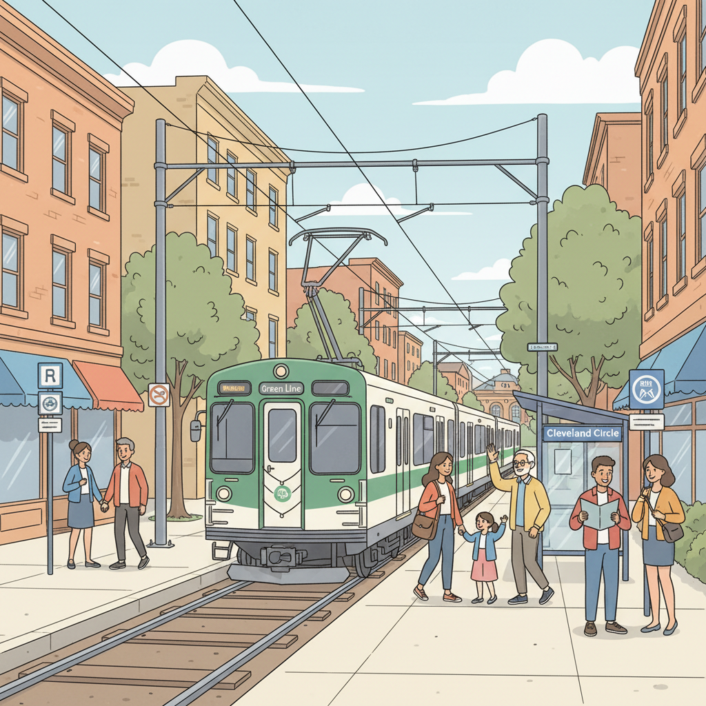 Boston Green Line Adapts With Shuttle Service