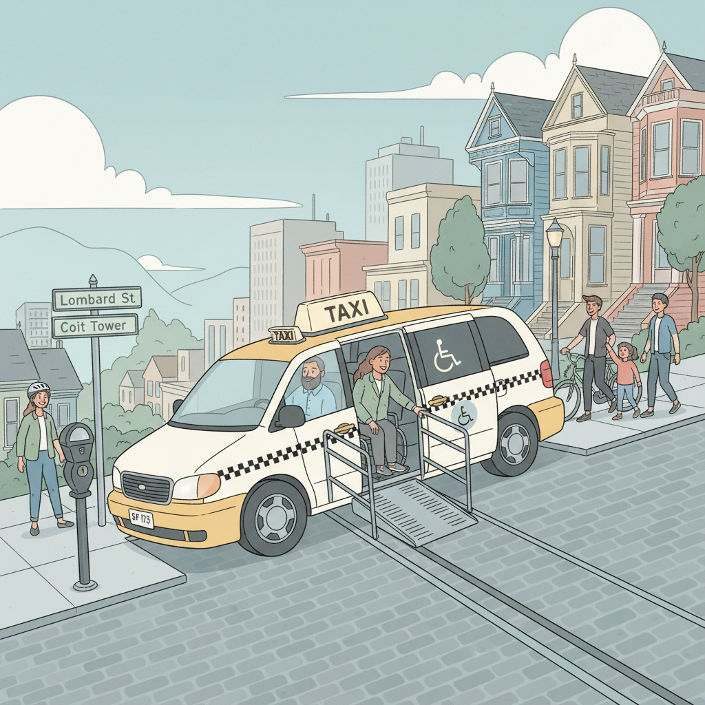 SF Updates Accessible Taxi Fares to Improve Service
