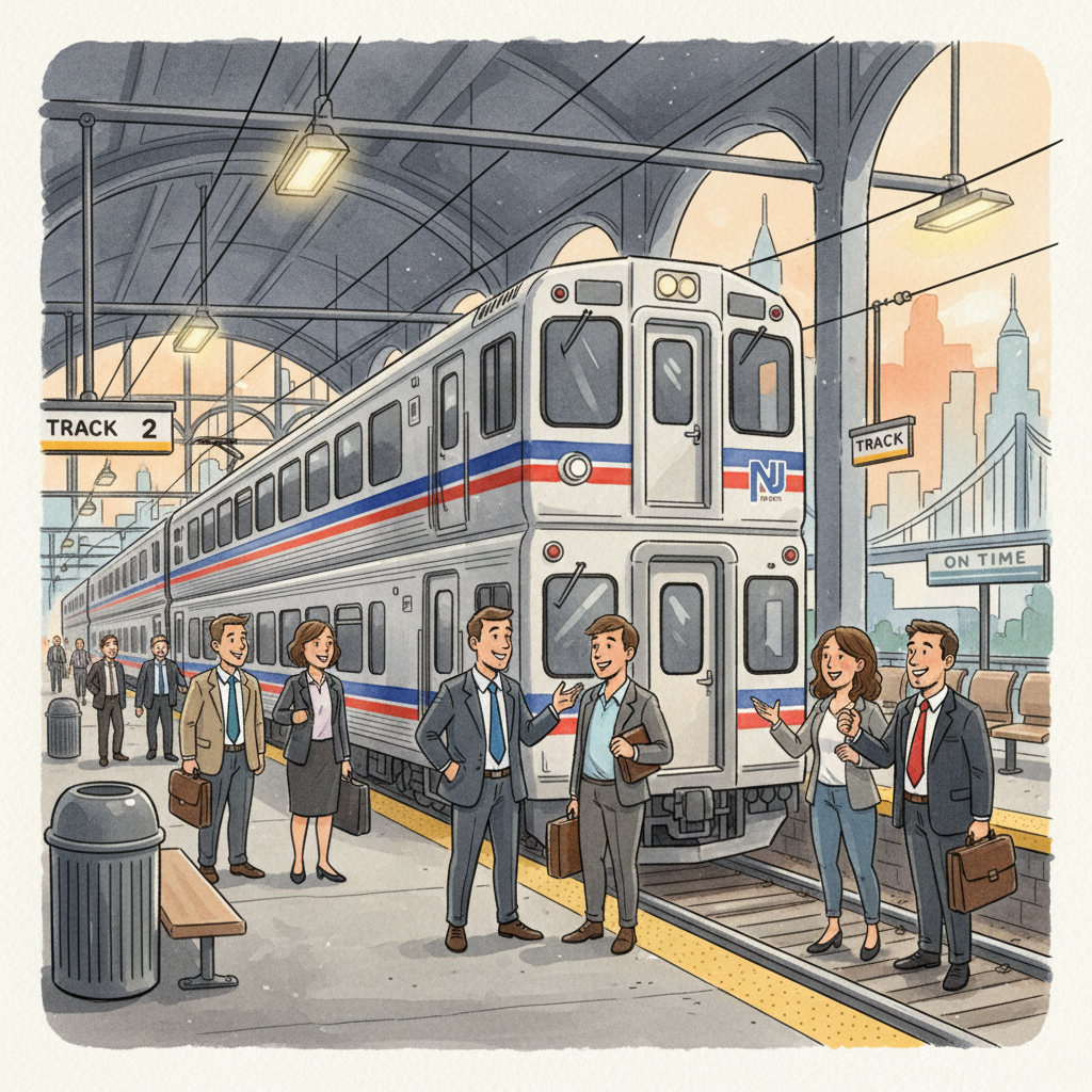 NJ Transit Opens Portal to Track System Progress