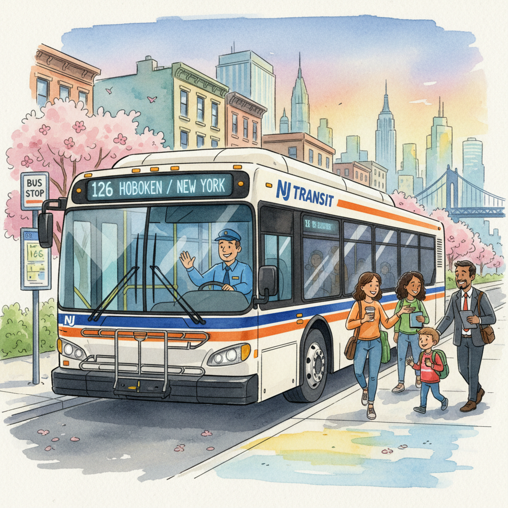 NJ TRANSIT Hiring Bus Drivers to Strengthen Service