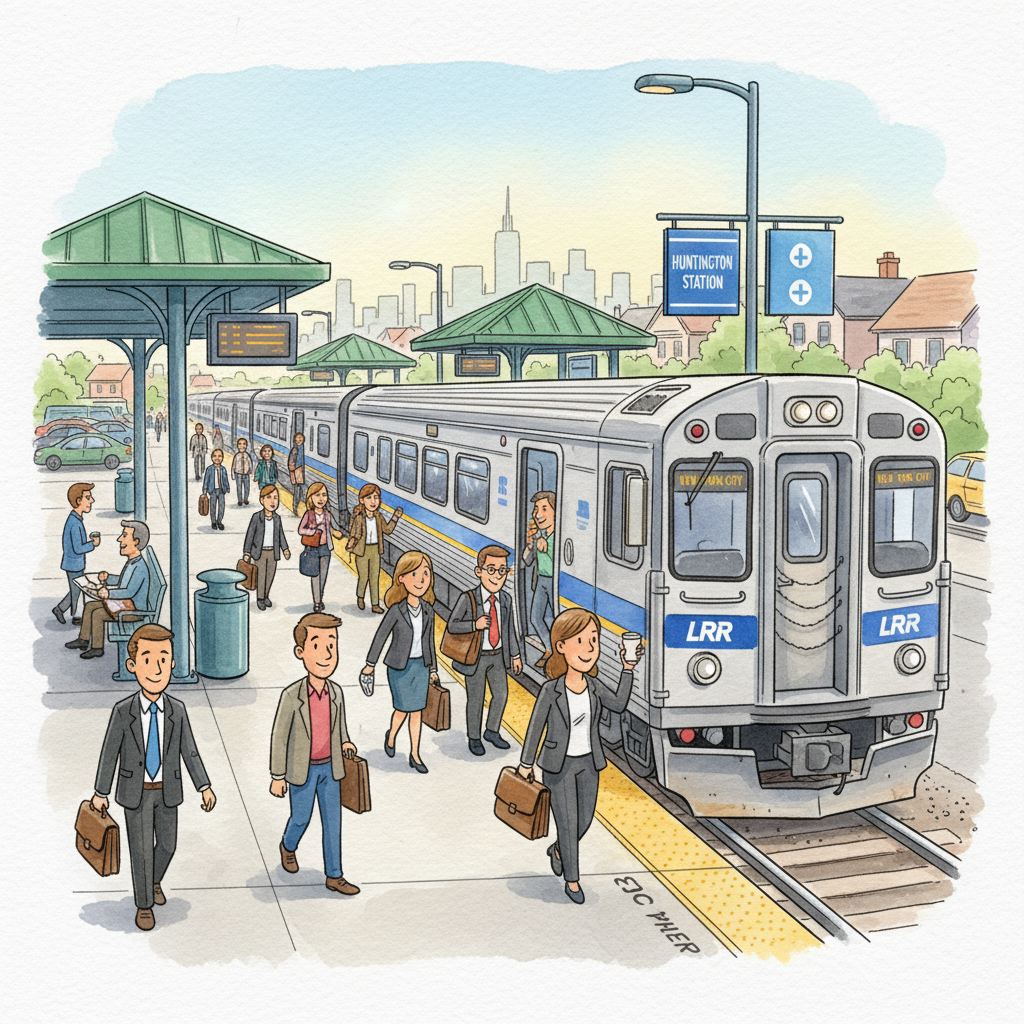 LIRR Opens Doors to Riders at Huntington Event