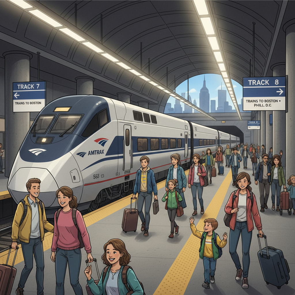 NYC Penn Station Service Restored After Morning Delays