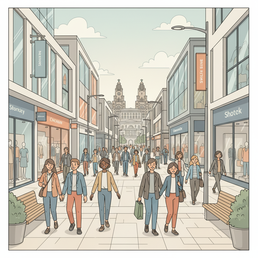 Liverpool One Reopens in North West