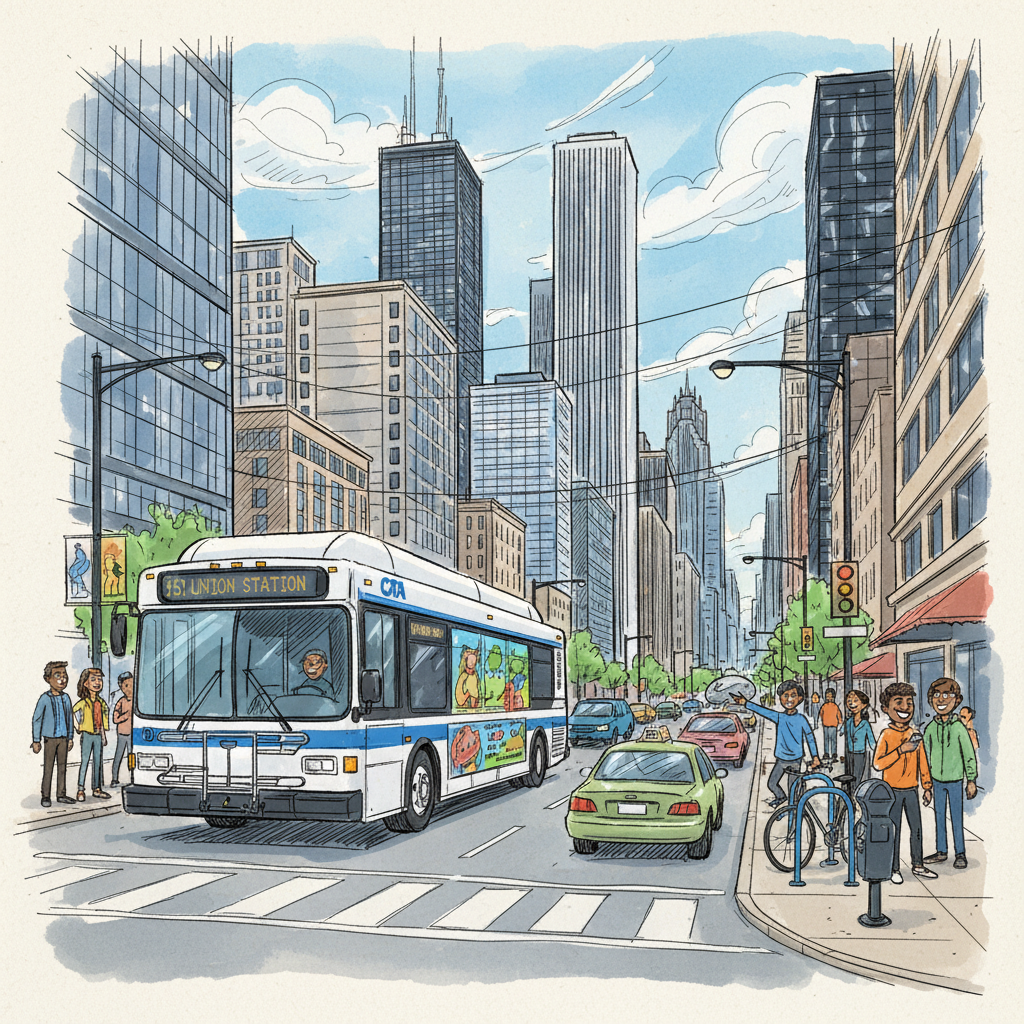 Chicago CTA Route 12 Detour — Riders Adapt