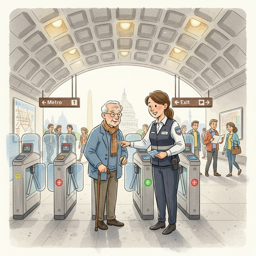 DC Metro Supervisor Reunites Lost Woman With Family