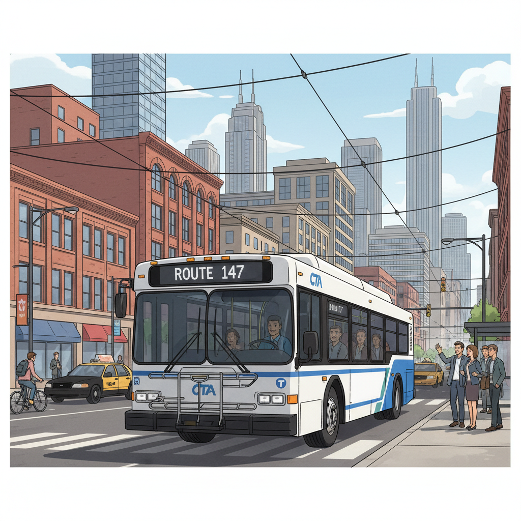 Chicago CTA Route 6 Adapts to Temporary Detour