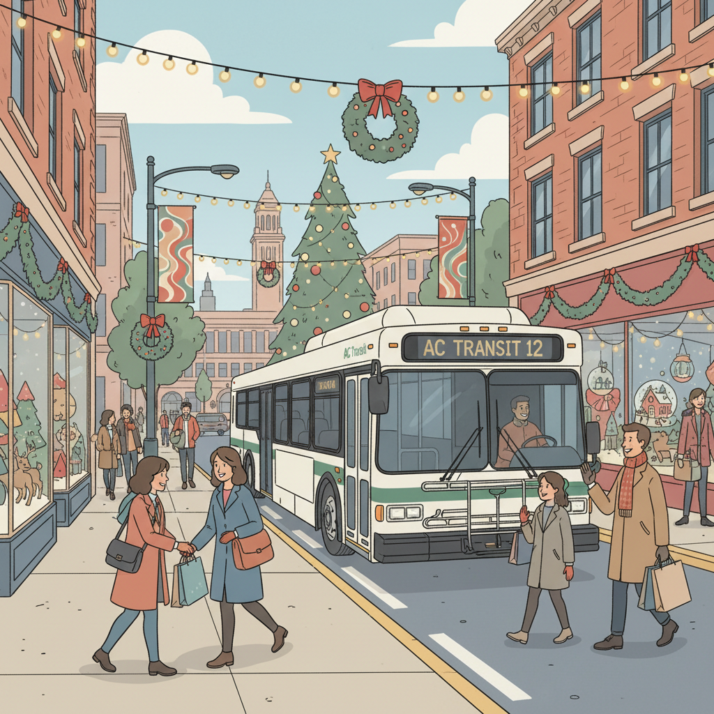 AC Transit Adapts Service for Christmas Day