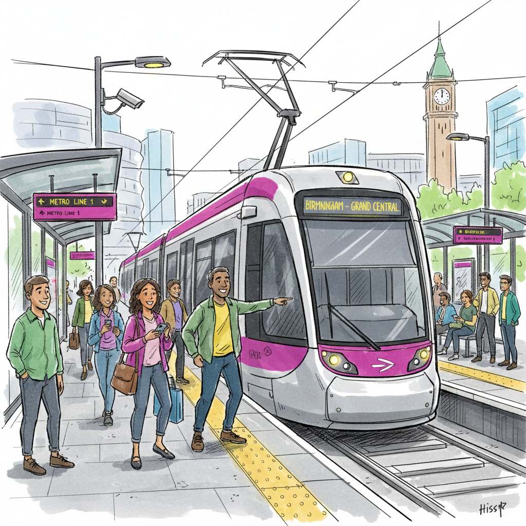 West Midlands Metro Delivers 8-Minute Service