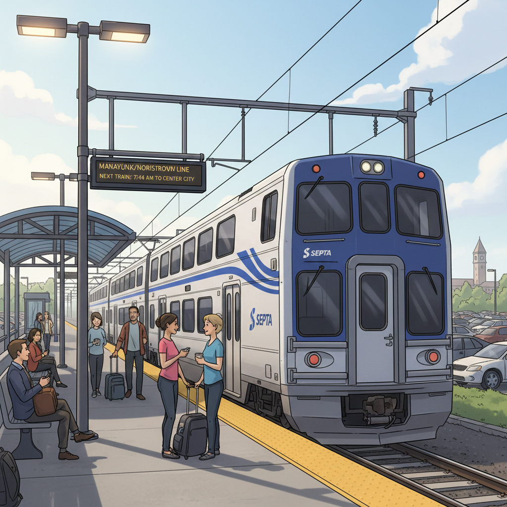 Philadelphia Train Delay Tracked — Riders Adapt