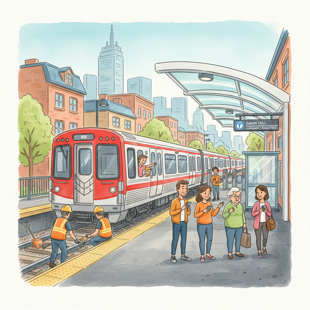 Boston Red Line Inspection Keeps Riders Safe