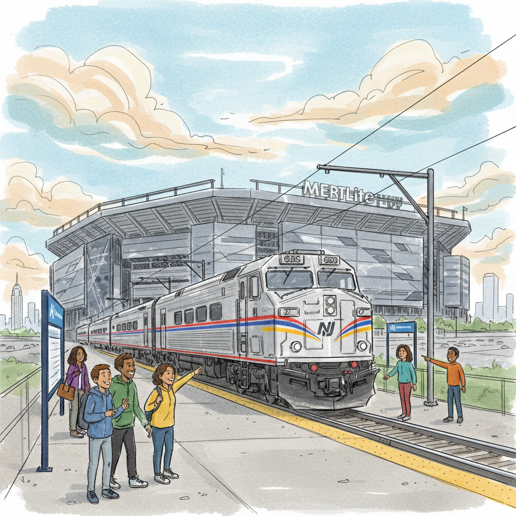 NYC-NJ Transit Adds Game Day Rail to MetLife