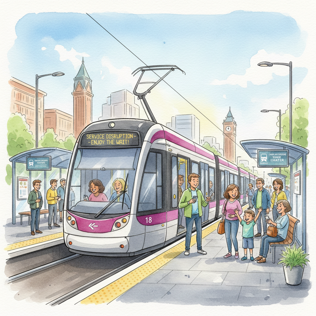 West Midlands Metro Adapts Service Amid Changes