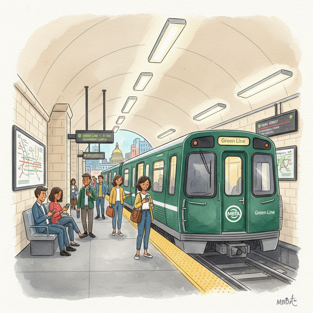 Boston Green Line Restored After Sunday Delays