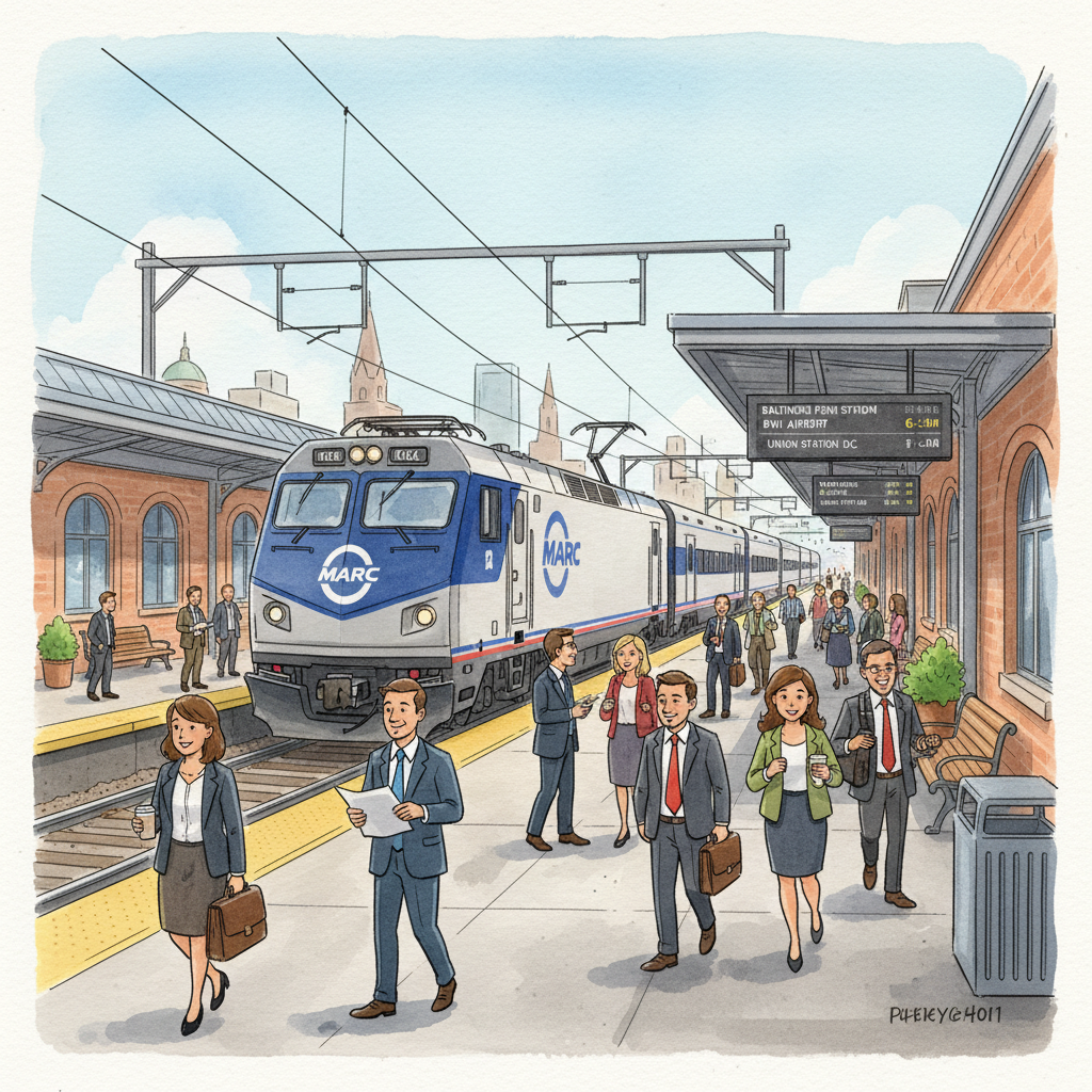 MARC Penn Line Adjusts to Keep DC-MD-VA Moving