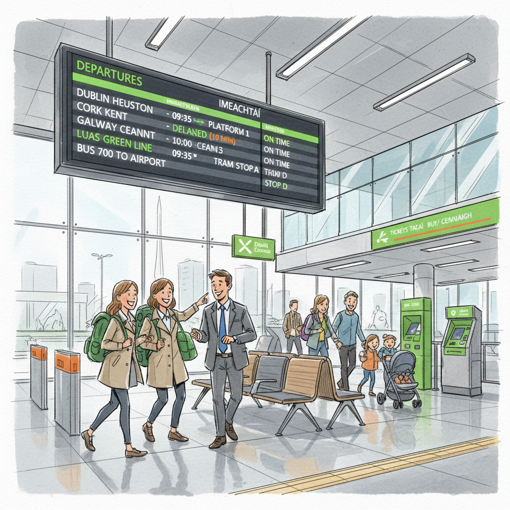 Ireland Transit Adapts — Riders Urged to Plan Ahead