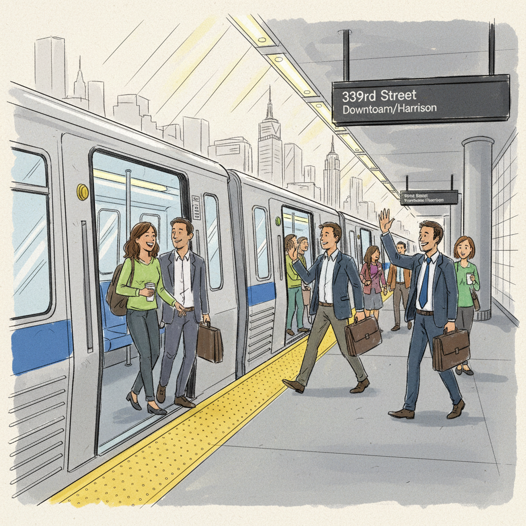 NYC PATH 33 St Adapts With Subway Detour Option