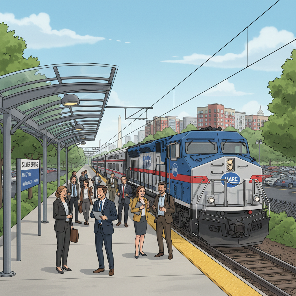 MARC Halethorpe Station Adapts With Temporary Detour