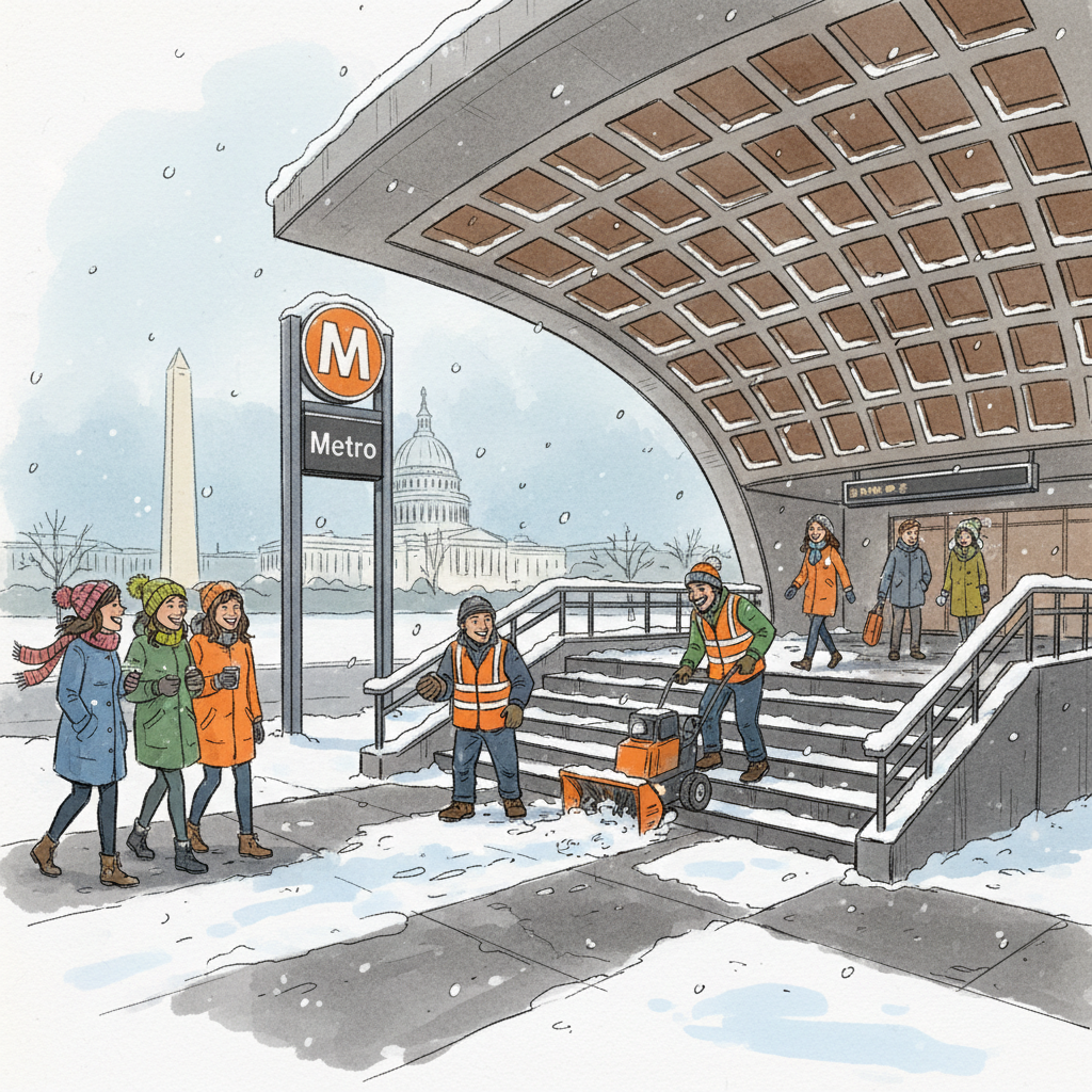 DC-Maryland-Virginia Metro Coordinates Snow Clearing