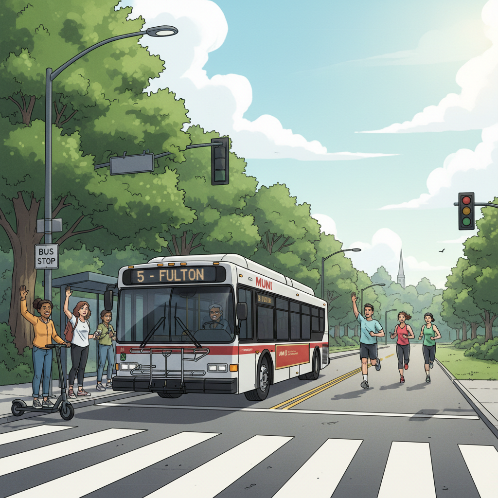 SF Muni Adapts Routes for Golden Gate Park Race